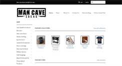 Desktop Screenshot of mancaveideas.com